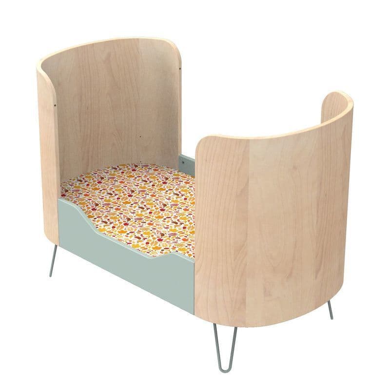 Little Big Bed 140x70 Pied Fil Tilleul Galopin, galopin sauthon original 144 x 97 x 75 — vue 1 sur 3