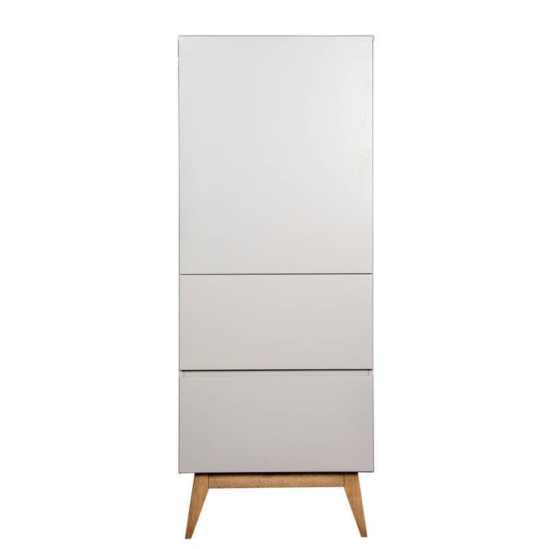 Armoire 1 Porte Trendy Griffin Grey, trendy quax gris 66x52x170h — vue 1 sur 4