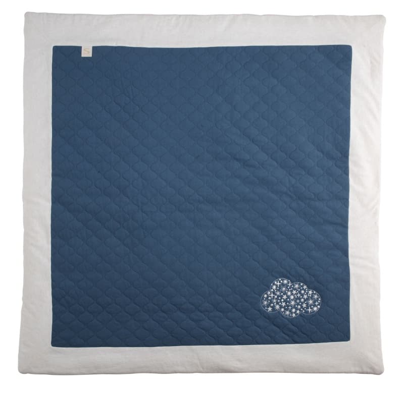 Tapis d'Eveil, 100x100cm petit nuage sauthon 25/02 — vue 1 sur 2
