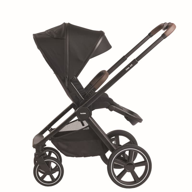Crios 4.0 Black + Habillage de Pluie, roulant pericles noir — vue 3 sur 5