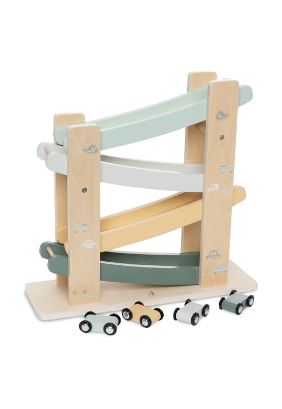 Circuit Voiture en Bois, multicolor on the go jollein e-25 — vue 2 sur 4