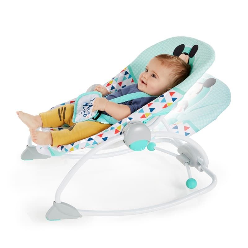 Transat Mickey Mouse Happy Triangles (0-18kg), disney baby multicolore — vue 3 sur 4