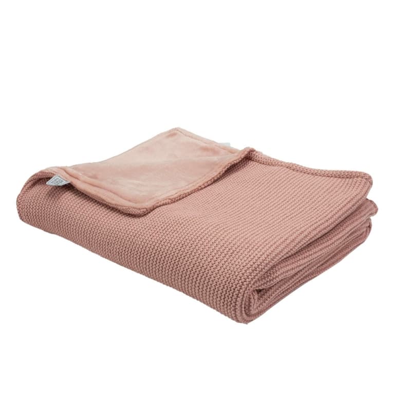 Couverture Terra Maille Flanelle, terre de sienne 75x100cm trois kilos sept 25/08 — vue 1 sur 6