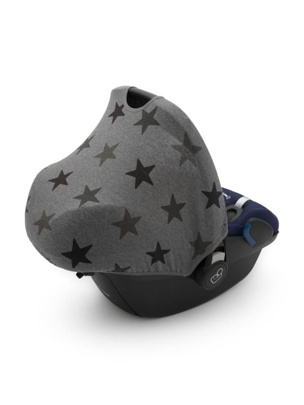 Protection Solaire Hoody, etoiles grises dooky per — vue 3 sur 4