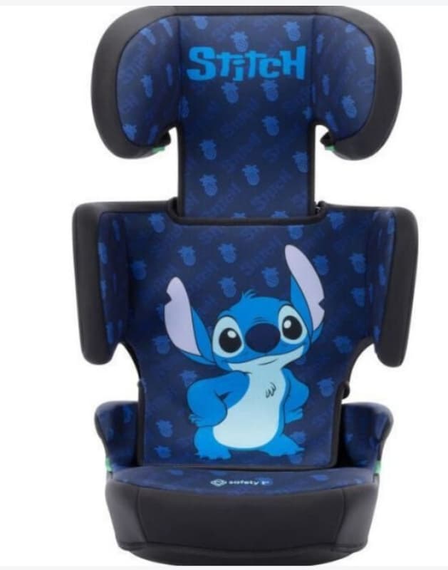 Rehausseur avec Dossier Helia I-safe I-size, disney stitch g2/3 safety 1st — vue 3 sur 3