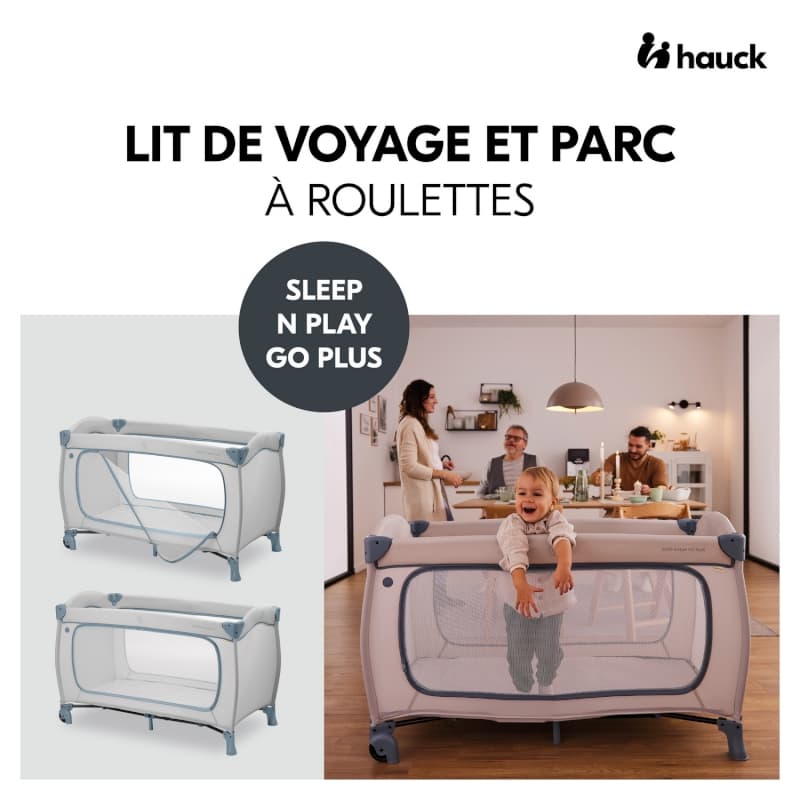 Sleep N Play Go Plus Dusty-blue, lit parapluie - p-24 e-24 — vue 2 sur 5