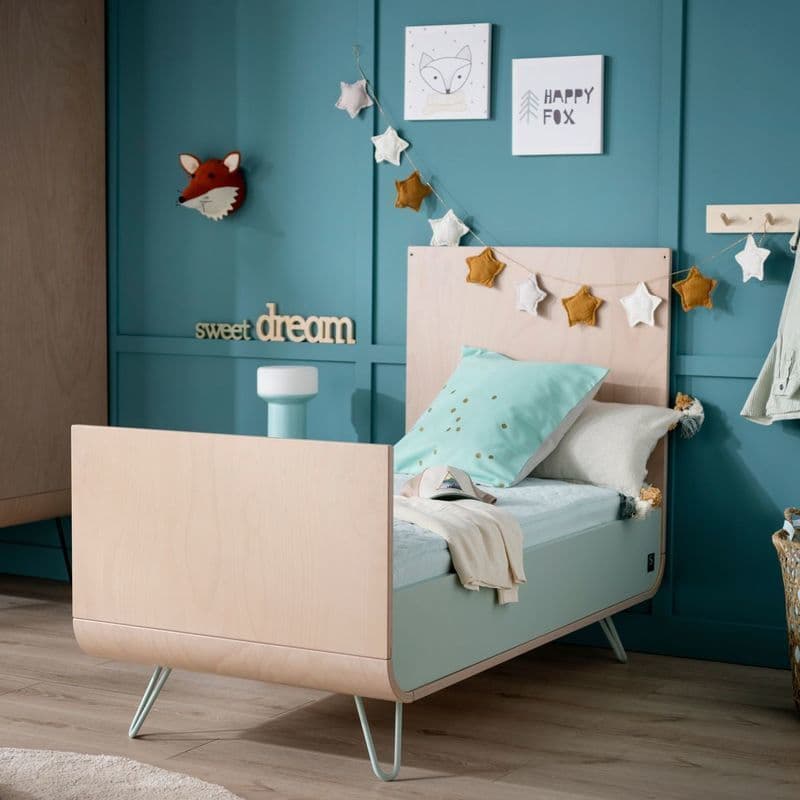 Little Big Bed Pied Fil Tilleul Bambin, bambin sauthon original 143 x 105 x 75 — vue 3 sur 5