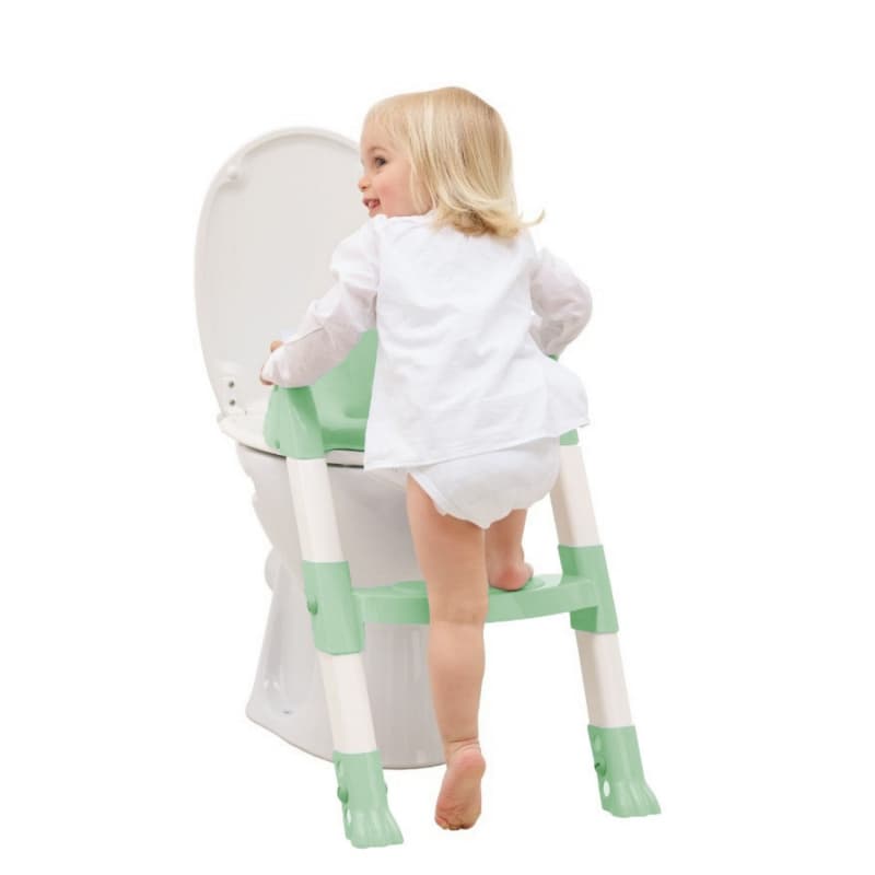 Reducteur de Wc Kiddyloo Vert Celadon, thermobaby — vue 2 sur 2