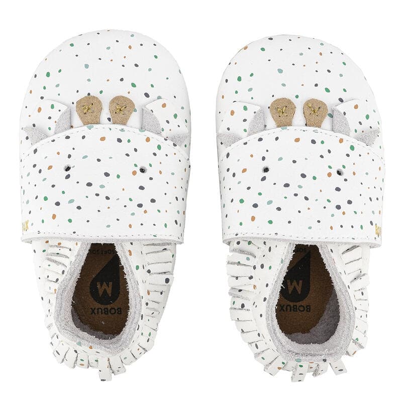 Bobux - Soft Soles - Freckles White - L, soft soles bobux l
