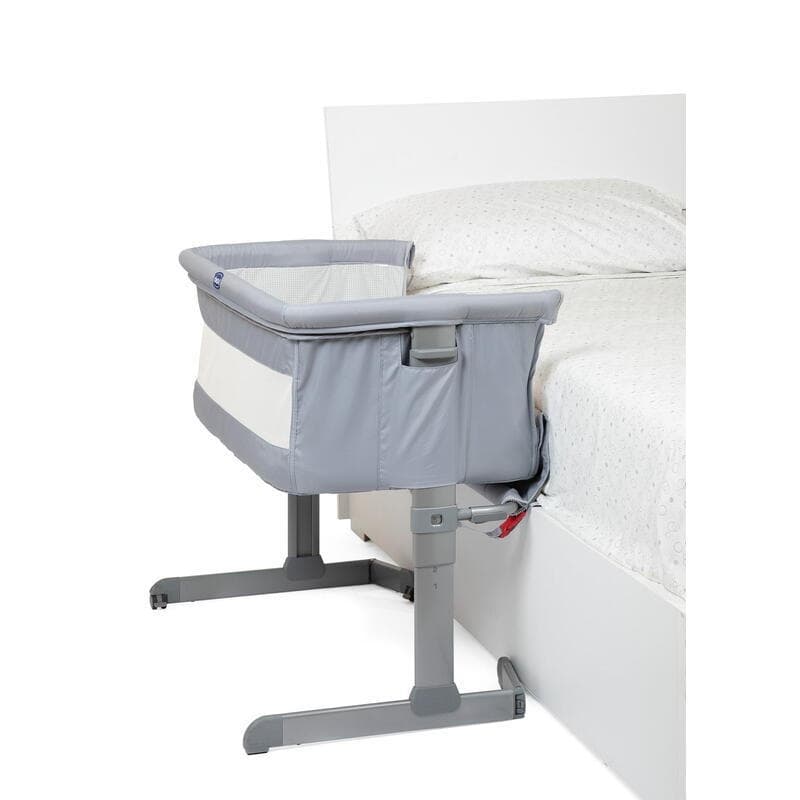 Berceau Cododo Chicco Next2me Grey, the original grey chicco 95x15x59 — vue 5 sur 5