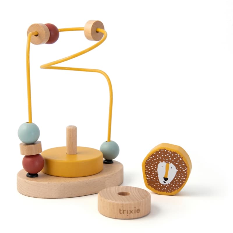 Labyrinthe a Perles en Bois - Mr. Lion, jaune mr. lion trixie — vue 2 sur 2