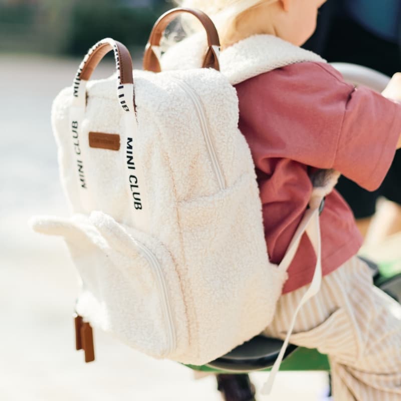 Mini Club Sac a Dos Enfant, teddy off white childhome — vue 5 sur 6