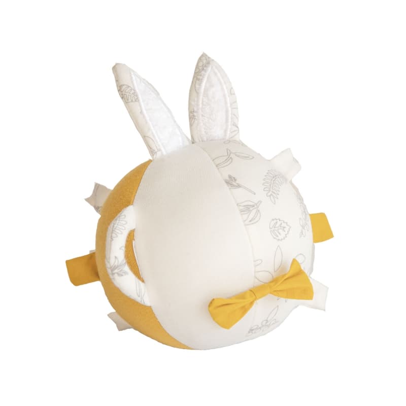 Balle d'Activites Leafy Bunny, leafy bunny domiva ø12cm — vue 1 sur 2