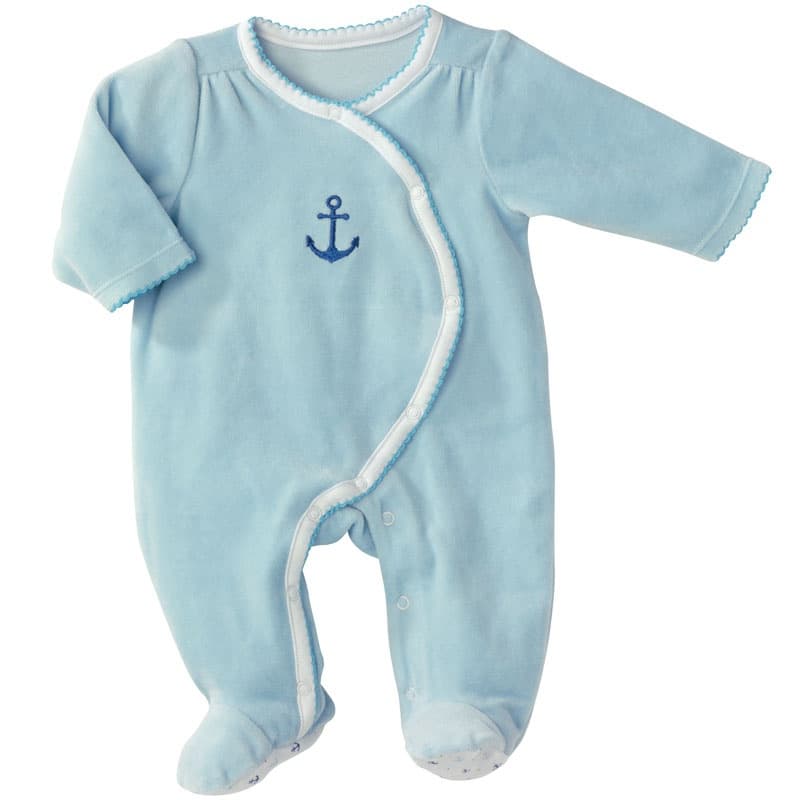 Dors Bien Velours Naissance Ptit Moussaillon, bebe9creation ptitmoussaillon