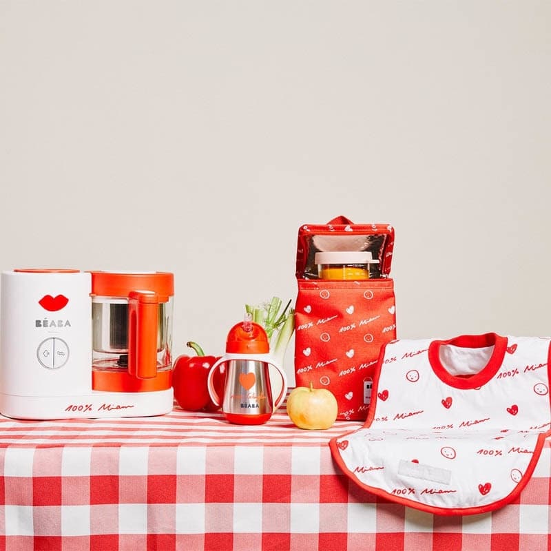 Babycook Neo Mathilde Cabanas, mathilde cabanas blanc / rouge a-h-2021 — vue 4 sur 5