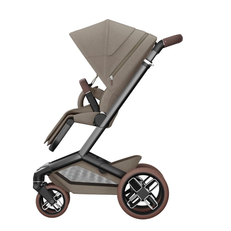 Fame Twillic (dark Frame + Brown Wheels + Brown Leather), truffle maxi cosi 24/09 — vue 2 sur 5