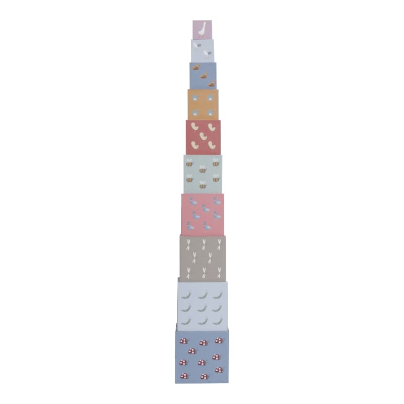 Little Dutch Cubes a Empiler Oie - Carton — vue 3 sur 3