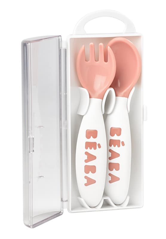 Set de 2 Couverts Ergo 2eme Age Nude, old pink — vue 2 sur 4