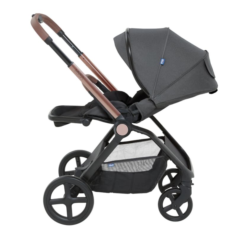 Poussette Mysa, black satin 24-03 — vue 4 sur 4