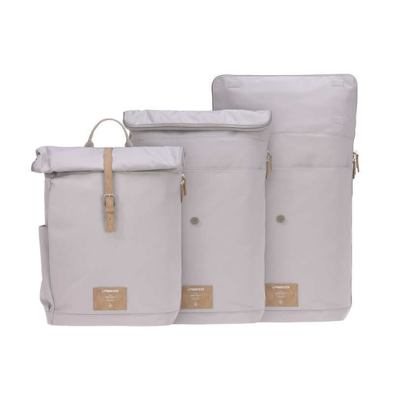 Green Label Sac a Dos Rolltop Gris, lässig gris — vue 2 sur 5