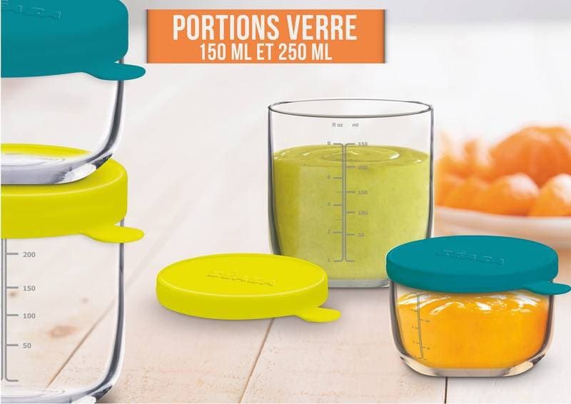 Portion Verre 150 Ml Blue, beaba — vue 1 sur 2