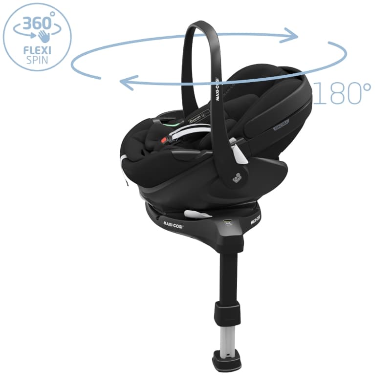 Mc Pebble 360 Pro Essential Black, maxi-cosi — vue 5 sur 9
