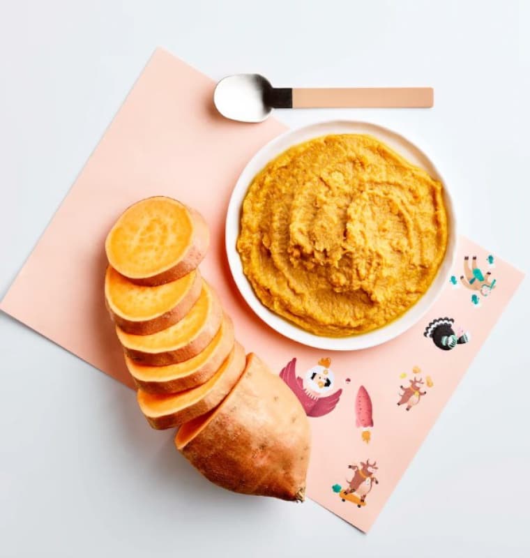 Mon Mouliné de Patates Douces et Poulet 12m — vue 2 sur 3