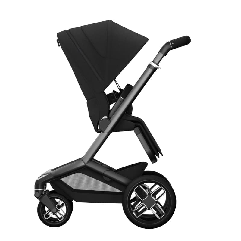 Fame Twillic (dark Frame + Black Wheels + Black Leather), black maxi cosi 24/09 — vue 4 sur 5