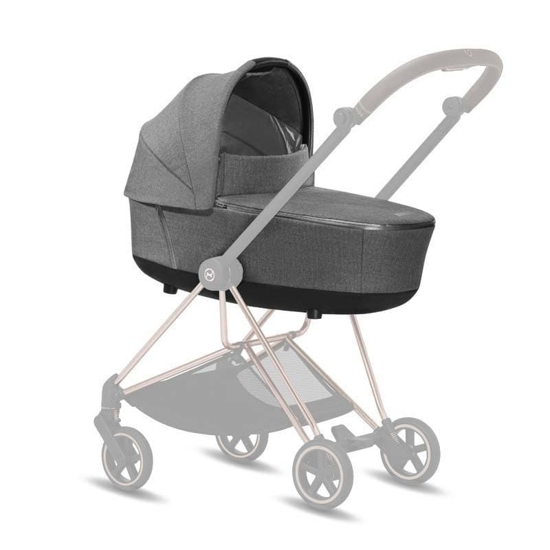 Nacelle de Luxe Mios Manhattan Grey Plus, platinum 2021 — vue 1 sur 4