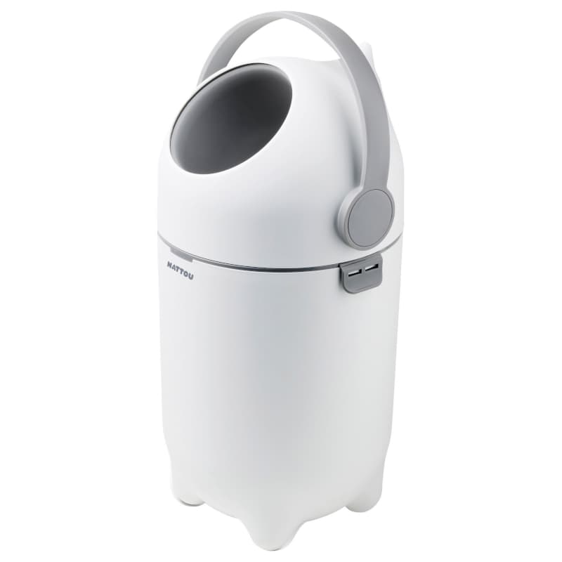 Dropy Poubelle a Couche, blanc dropy nattou e-24 — vue 3 sur 4