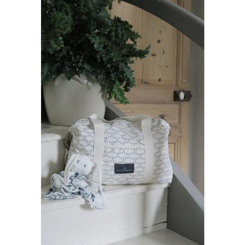 Doudou Lapin Edgar Monceau, monceau multi head height : 7cm, cloth 30x30cm per — vue 1 sur 3