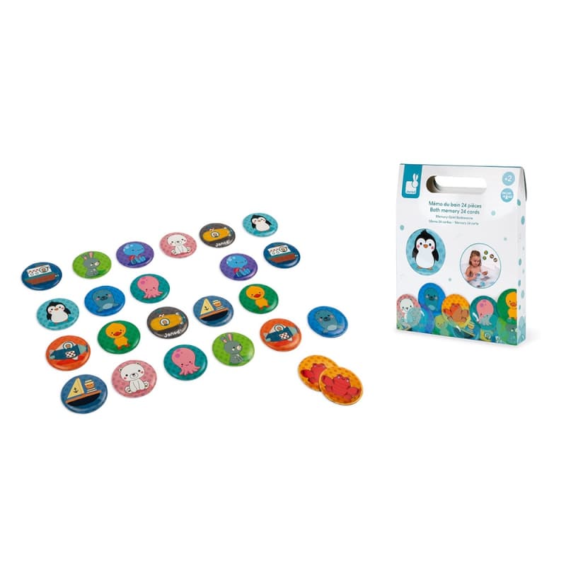 Memo du Bain 24 Pieces, multicolore — vue 3 sur 4