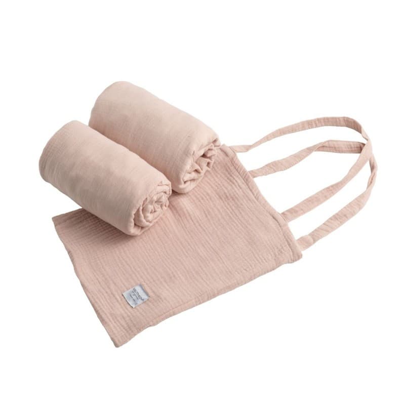 2 Draps Housse Ovales 140x70 Quartz, original rose quartz rose quartz 70 x 140 x 1
