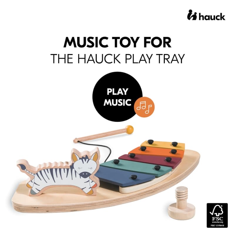 Jeu de Plateau Xylophone, hauck — vue 2 sur 5