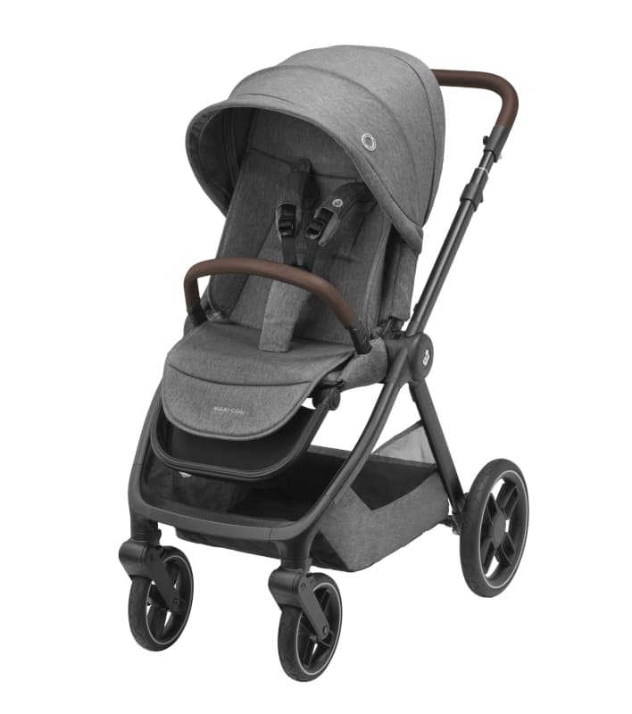 Mc Oxford Select Grey (dark Frame + Dark Brown Leather), maxi-cosi — vue 1 sur 3