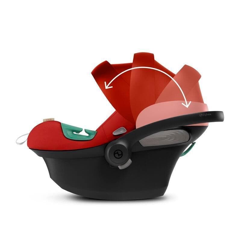 Aton S2 I-size Hibiscus Red | Red, hibiscus red a-22 h-22 — vue 6 sur 7