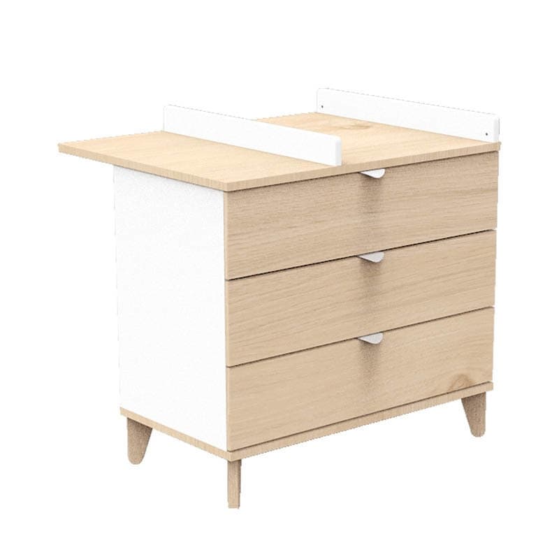 Commode 3 Tiroirs Decor Bois Aubin, sauthon — vue 4 sur 4
