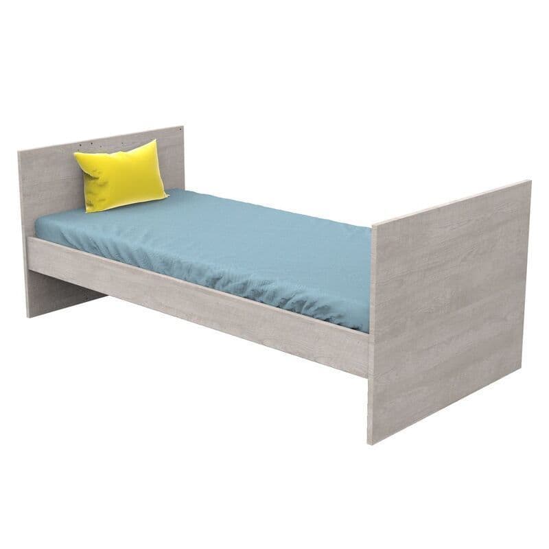 Lit Evolutif 140x70 en 90x200 Nova Gris Loftevolutif en 90x200 et 140x200 Nova G, sauthon — vue 1 sur 5