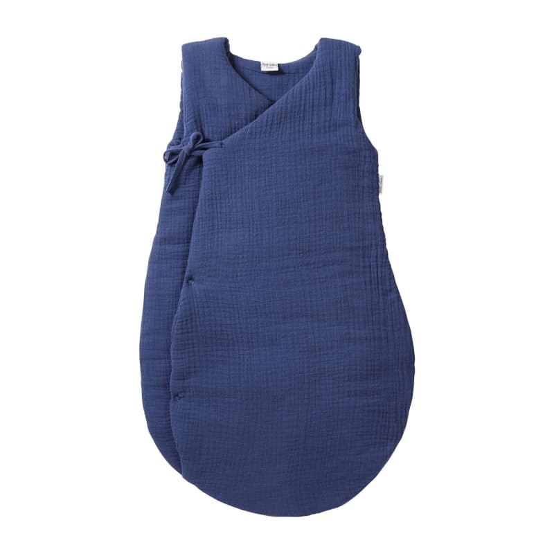 Gigoteuse Double Gaze Ouatinee Forme Kimono - Mix & Match, mix&match bb&co indigo 0/6 mois per — vue 1 sur 2