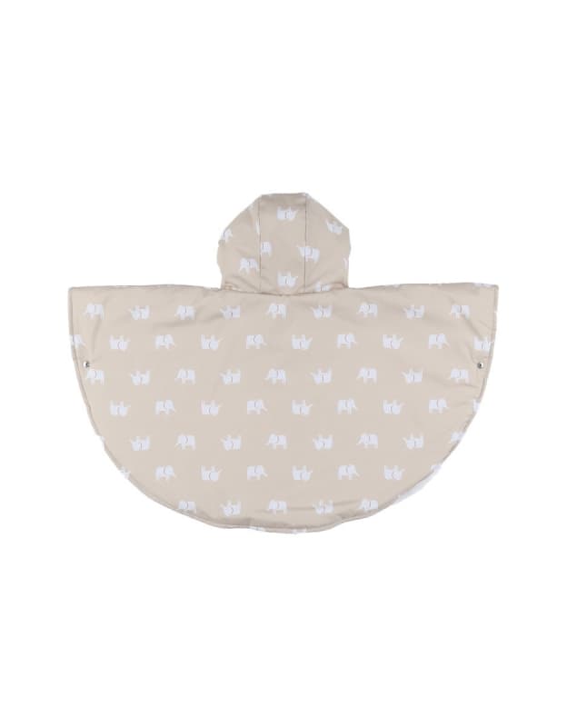 Poncho Deperlant, beige mix and match noukie's hiver — vue 2 sur 3
