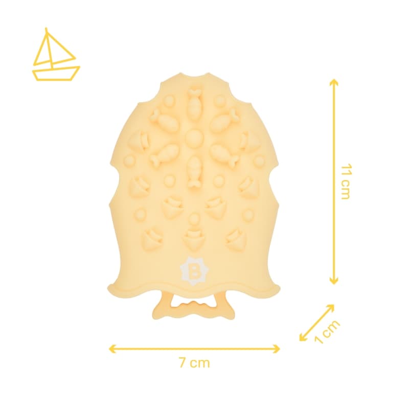 Brosse Massage en Silicone, badabulle 25/01 — vue 3 sur 3