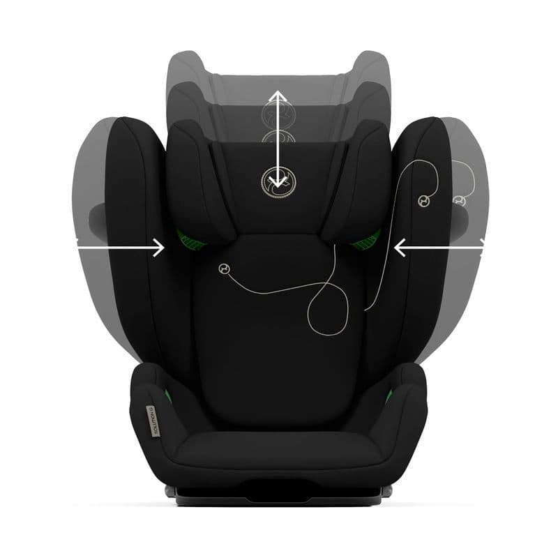 Siege-auto Solution G I-fix, moon black gr 2/3 gold cybex 07-24 — vue 5 sur 5