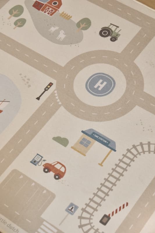 Tapis Circuit de Voiture, little dutch 25/12 — vue 4 sur 7