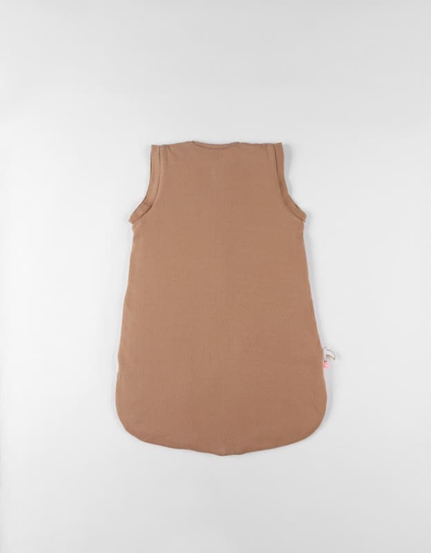 B&m Sac de Couchage 70cm, Manches Amovibles, Jersey Pointelle, marron 70 cm bali, moka & snow noukies permanent — vue 3 sur 4