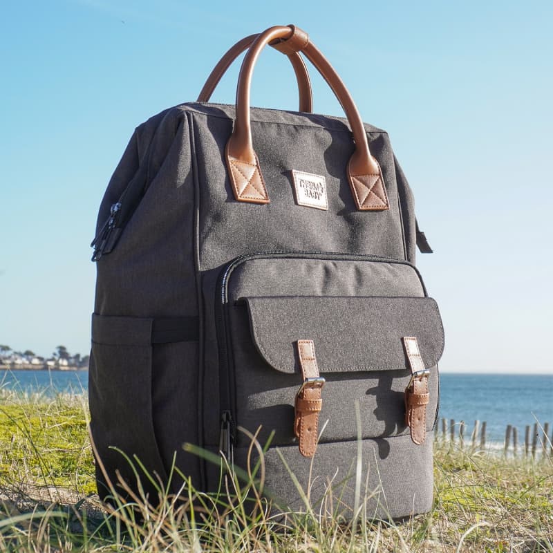 Sac a Langer Escapade, gris — vue 2 sur 4