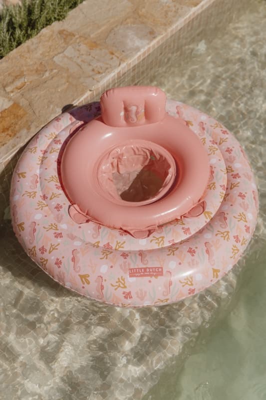 Bouee Bebe - Ocean Dreams Pink, rose ocean dreams little dutch — vue 2 sur 5