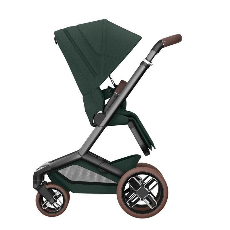 Fame Str Twillic (dark Frame + Brown Wheels + Brown Leather), green maxi cosi 24/09 — vue 1 sur 4