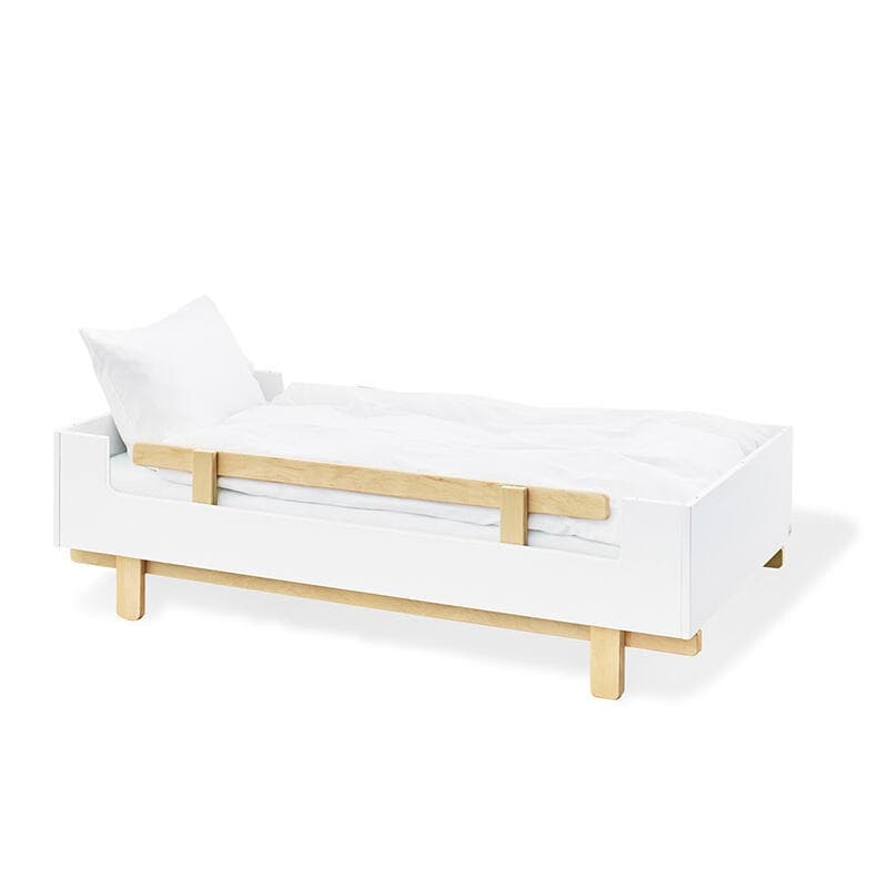 Chambre de Bebe 'boks' Large Grande Lit de Bebe Evolutif | Commode a Lang, blanc peah-23 — vue 1 sur 5