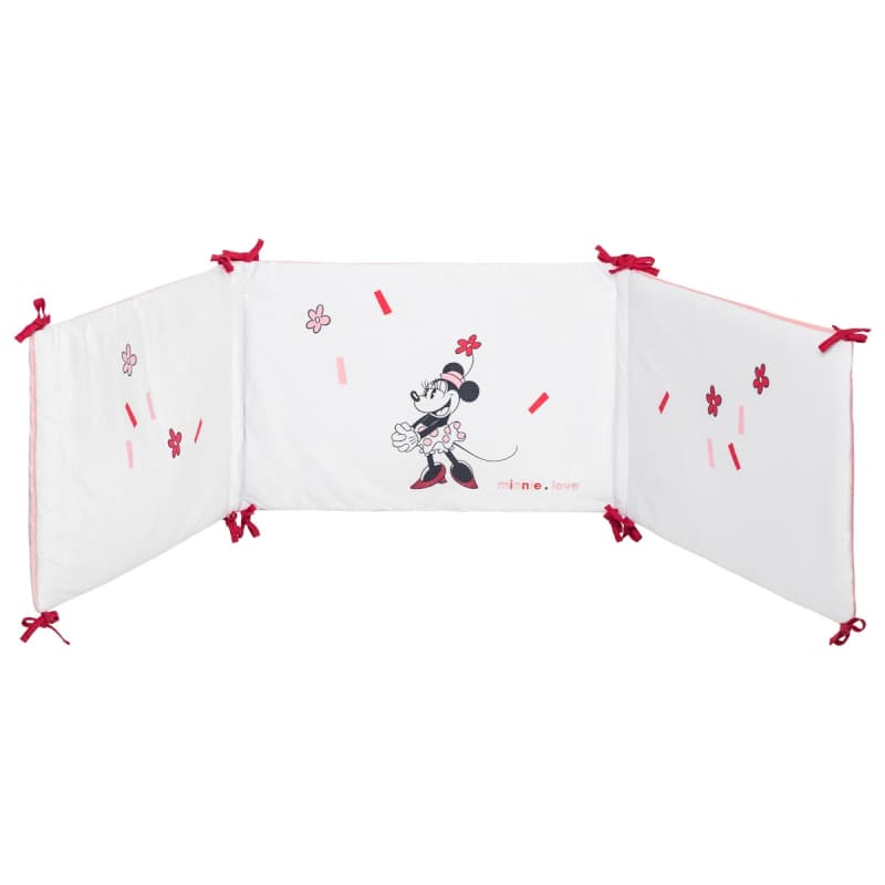 Tour de Lit Adaptable - Std, minnie confettis disney 40x180 — vue 2 sur 4