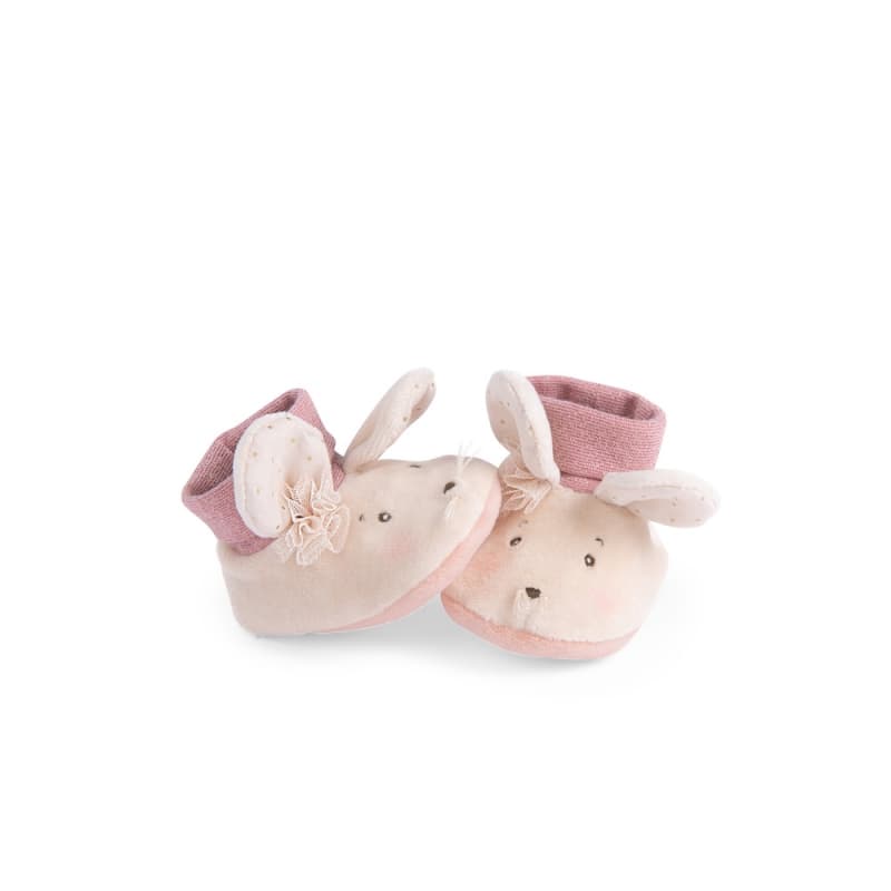 Chaussons Souris la Petite Ecole de Danse, la petite école de danse moulin roty rose/crème 11x0x0 p-e-a-h 2024 — vue 2 sur 5